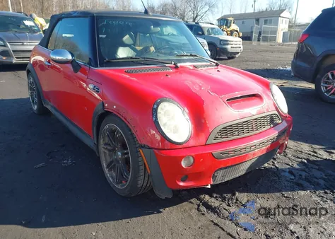 2007 Mini Cooper S z USA, uszkodzony, nr VIN WMWRH33597TL95004